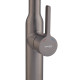 Змішувач для кухні MIXXUS PREMIUM PULL 017 GRAPHITE REFL.BLACK (Кол.графіт+силік.вилив чор.) (MI8278)