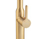 Змішувач для кухні MIXXUS PREMIUM PULL 017 BRUSHED GOLD REFL.BLACK (Кол.мат.зол.+сил.вил.чор.) (MI8280)