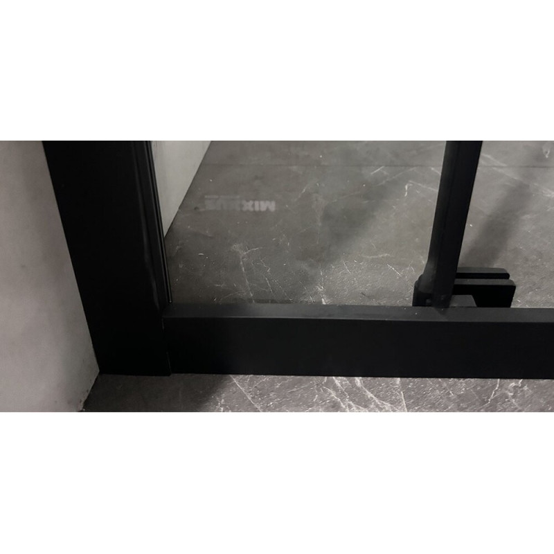 Душова кабіна без піддону Mixxus Premium Quadro SC01-90x90x195-TR Black прозоре скло 6мм (MI8292)