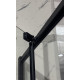 Душова кабіна без піддону Mixxus Premium Quadro SC01-90x90x195-TR Black прозоре скло 6мм (MI8292)