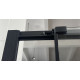 Душова кабіна без піддону Mixxus Premium Quadro SC01-90x90x195-TR Black прозоре скло 6мм (MI8292)