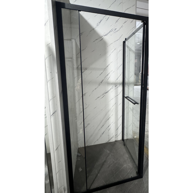 Душова кабіна без піддону Mixxus Premium Quadro SC01-90x90x195-TR Black прозоре скло 6мм (MI8292)