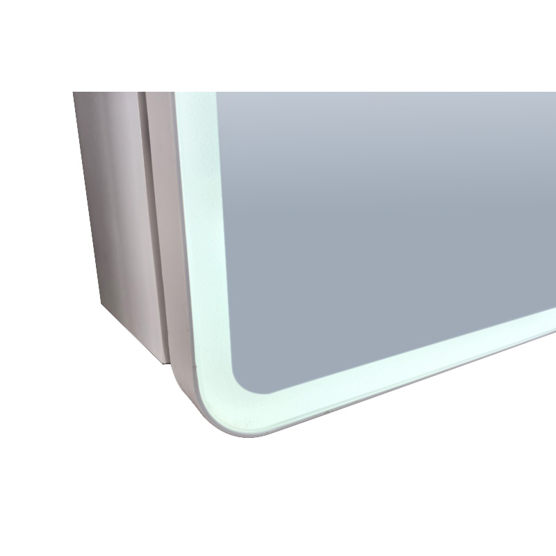 Дзеркальна шафка Mixxus Premium Olivary CM01-70x70x13 з LED Touch, димером, регулятором яскравості (MI8295)