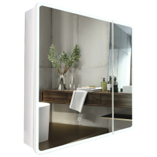 Дзеркальна шафка Mixxus Premium Olivary CM01-70x70x13 з LED Touch, димером, регулятором яскравості (MI8295)