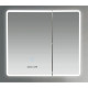 Дзеркальна шафка Mixxus Premium Olivary CM01-70x70x13 з LED Touch, димером, регулятором яскравості (MI8295)