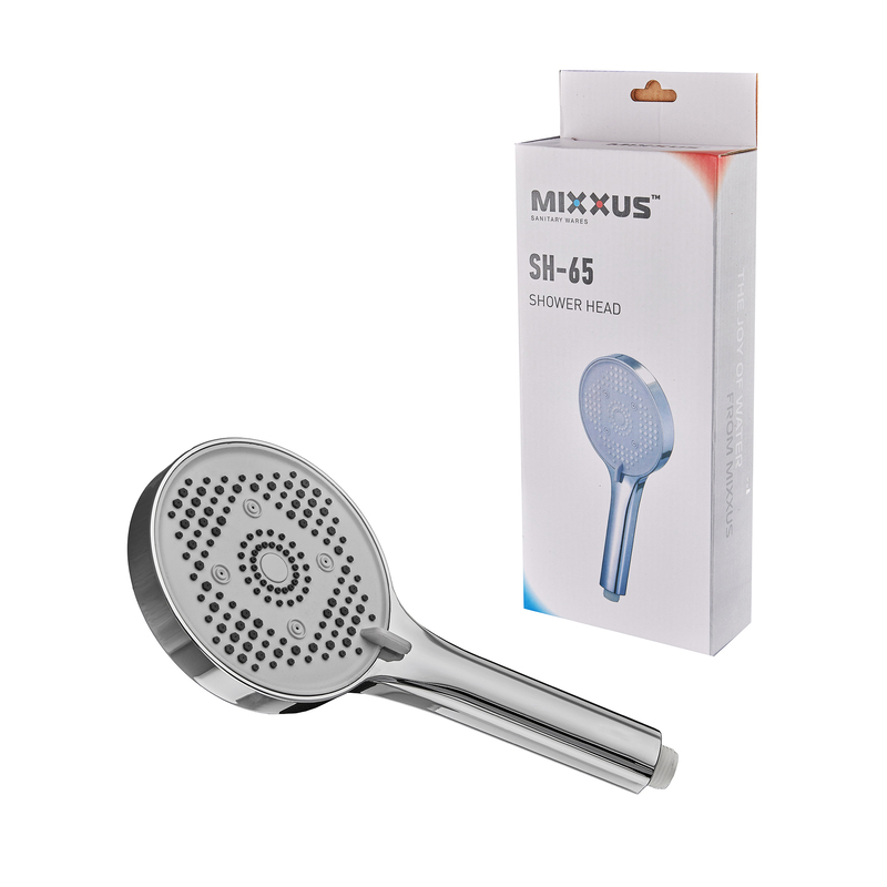 Лійка для душу Mixxus SH-65 5 функцій (Колір хром) (MI8303)