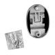 Кріплення для душової лійки Mixxus Shower Holder-04 (Колір хром) (MI8307)