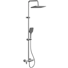 Душова колона зі змішувачем Mixxus Premium Ronda 009-J Graphite (колір графіт) (MI8387)