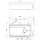 Мийка з нержавіючої сталі Mixxus MS6846-Set-01 Micro Decor Graphite (3.0/0.8) комплект (графіт) (MI8388)