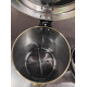 Відро для сміття з плавним закриттям кругле Mixxus Ellipse-TC0205 Brushed Gold 5л (колір матове золото) (MI8400)