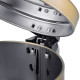 Відро для сміття з плавним закриттям кругле Mixxus Ellipse-TC0205 Brushed Gold 5л (колір матове золото) (MI8400)