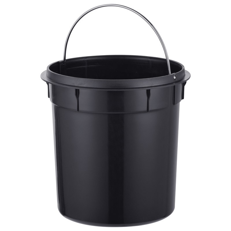 Відро для сміття з плавним закриттям кругле Mixxus Ellipse-TC0205 Brushed Gold 5л (колір матове золото) (MI8400)