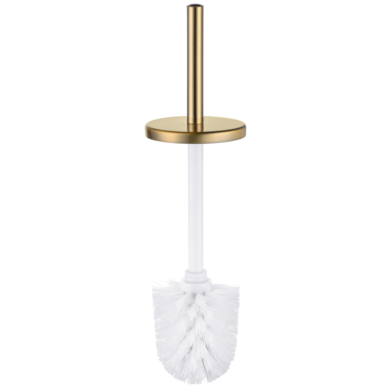 Йоржик для унітазу підлоговий Mixxus Ellipse-TB0202 Brushed Gold (колір матове золото) (MI8401)