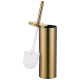 Йоржик для унітазу підлоговий Mixxus Ellipse-TB0202 Brushed Gold (колір матове золото) (MI8401)