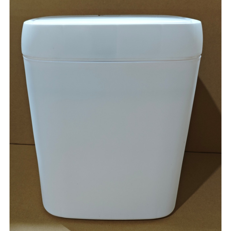 Відро для сміття сенсорне прямокутне Mixxus Wave-TC0212 White 12 л (колір білий) (MI8403)
