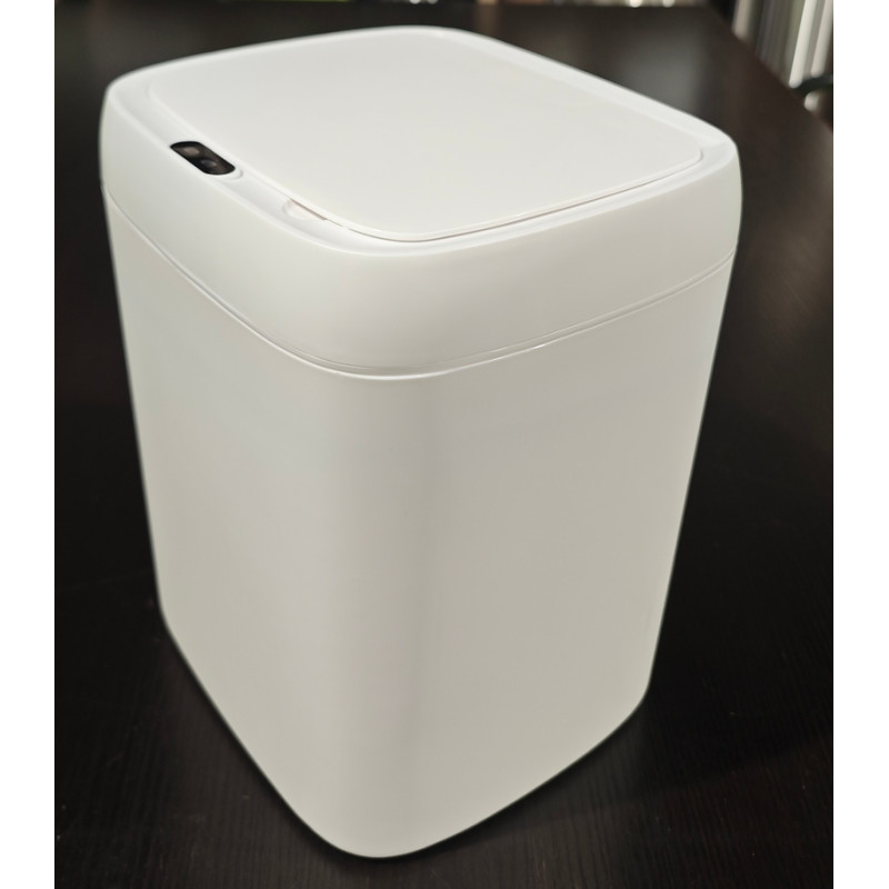 Відро для сміття сенсорне прямокутне Mixxus Wave-TC0212 White 12 л (колір білий) (MI8403)