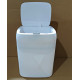 Відро для сміття сенсорне прямокутне Mixxus Wave-TC0212 White 12 л (колір білий) (MI8403)