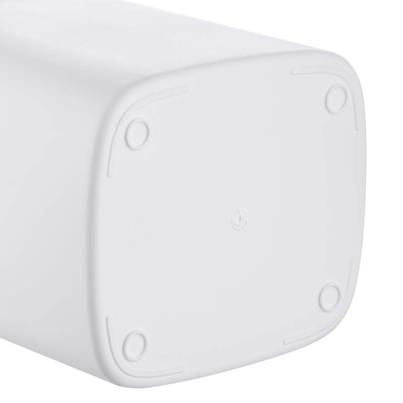 Відро для сміття сенсорне прямокутне Mixxus Wave-TC0212 White 12 л (колір білий) (MI8403)