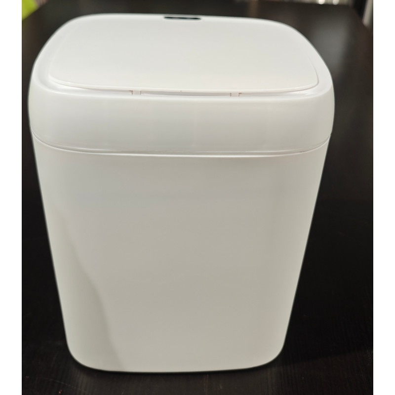 Відро для сміття сенсорне прямокутне Mixxus Wave-TC0212 White 12 л (колір білий) (MI8403)