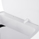 Відро для сміття сенсорне прямокутне Mixxus Wave-TC0212 White 12 л (колір білий) (MI8403)