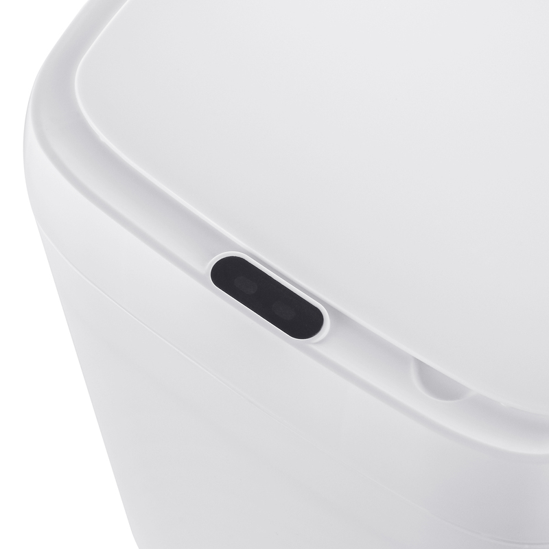 Відро для сміття сенсорне прямокутне Mixxus Wave-TC0212 White 12 л (колір білий) (MI8403)