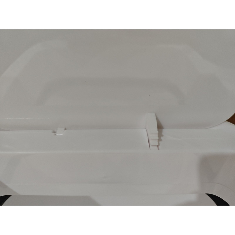 Відро для сміття сенсорне прямокутне Mixxus Wave-TC0314 White 14 л (колір білий) (MI8404)