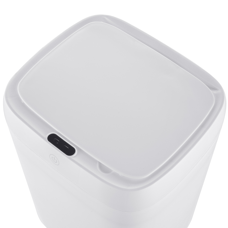 Відро для сміття сенсорне прямокутне Mixxus Wave-TC0314 White 14 л (колір білий) (MI8404)