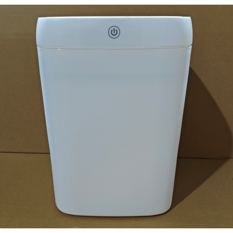 Відро для сміття сенсорне прямокутне Mixxus Wave-TC0314 White 14 л (колір білий) (MI8404)