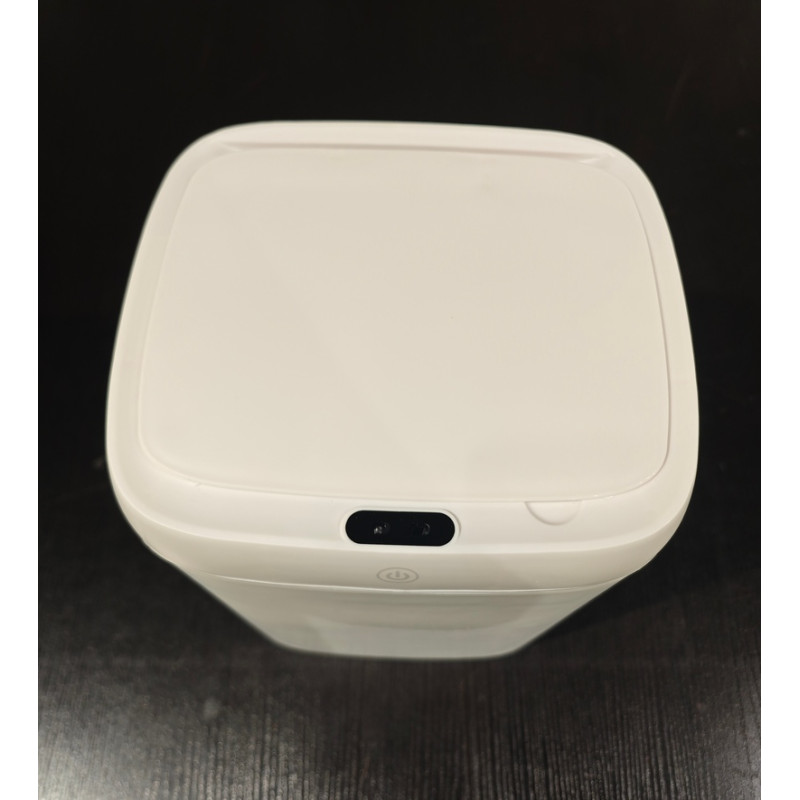 Відро для сміття сенсорне прямокутне Mixxus Wave-TC0314 White 14 л (колір білий) (MI8404)