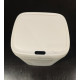 Відро для сміття сенсорне прямокутне Mixxus Wave-TC0314 White 14 л (колір білий) (MI8404)