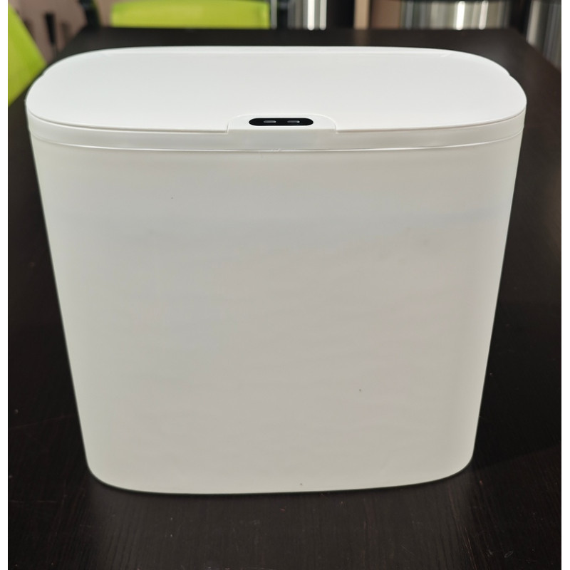 Відро для сміття сенсорне прямокутне Mixxus Wave-TC0414 White 14 л (колір білий) (MI8405)
