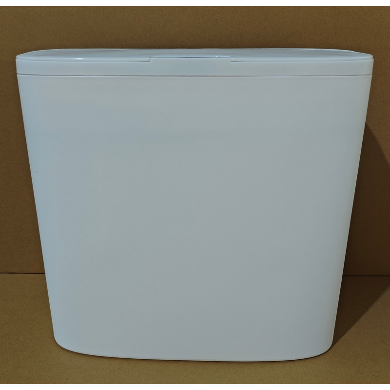Відро для сміття сенсорне прямокутне Mixxus Wave-TC0414 White 14 л (колір білий) (MI8405)