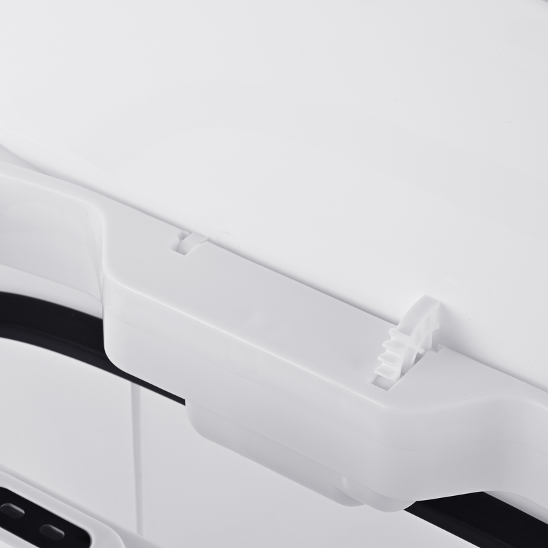 Відро для сміття сенсорне прямокутне Mixxus Wave-TC0414 White 14 л (колір білий) (MI8405)