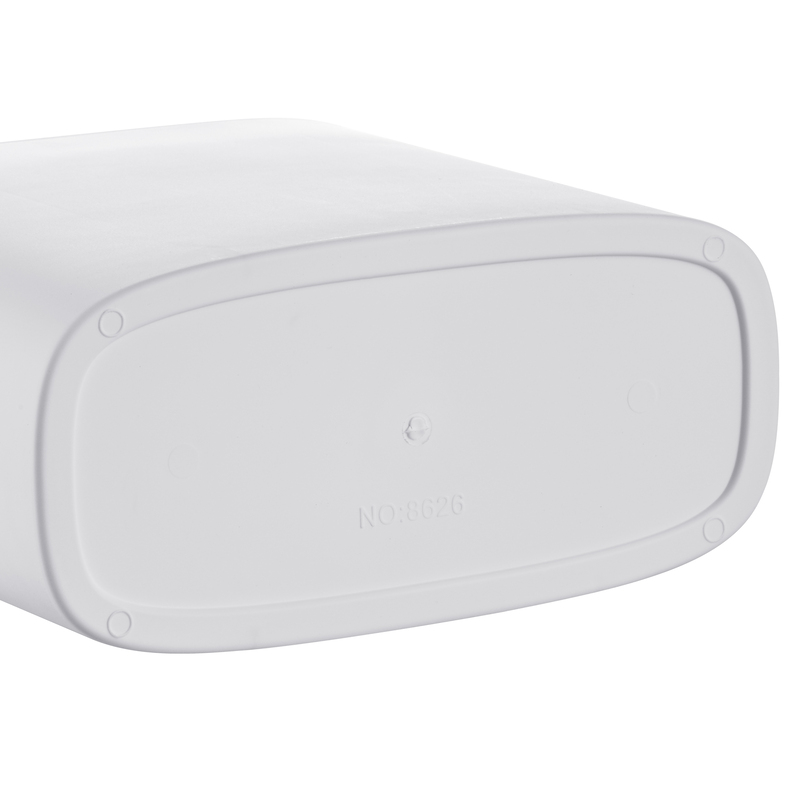 Відро для сміття сенсорне прямокутне Mixxus Wave-TC0414 White 14 л (колір білий) (MI8405)