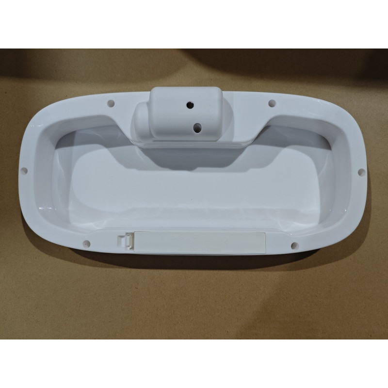 Відро для сміття сенсорне прямокутне Mixxus Wave-TC0414 White 14 л (колір білий) (MI8405)
