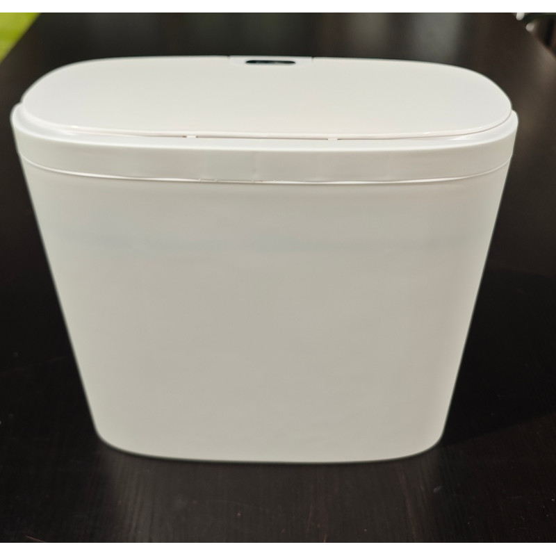 Відро для сміття сенсорне прямокутне Mixxus Wave-TC0414 White 14 л (колір білий) (MI8405)