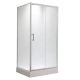 Душова кабіна з низьким піддоном Mixxus HARD SCT01-120x80x198-TR Chrome NEW прозоре скло 5мм (MI8428)