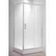 Душова кабіна з низьким піддоном Mixxus HARD SCT01-120x80x198-TR Chrome NEW прозоре скло 5мм (MI8428)