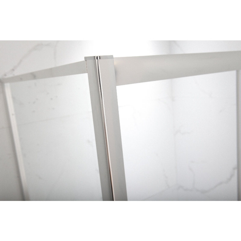 Душова кабіна з низьким піддоном Mixxus HARD SCT01-120x80x198-TR Chrome NEW прозоре скло 5мм (MI8428)
