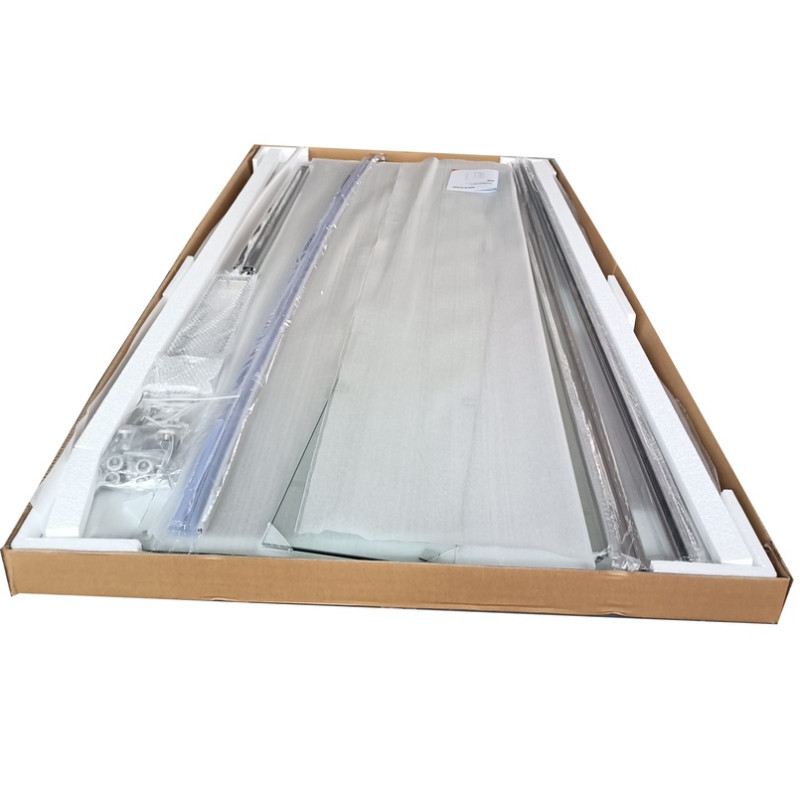 Душова кабіна з низьким піддоном Mixxus Style SCT01-90x90x200-TR Chrome прозоре скло 6мм (MI8433)