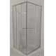 Душова кабіна з низьким піддоном Mixxus Style SCT01-90x90x200-TR Chrome прозоре скло 6мм (MI8433)