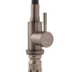 Змішувач для кухні Mixxus SEO-011-T Graphite Refl.Black з нерж.сталі SUS304 (Кол.графіт+сил.вилив чорний) (MI8434)