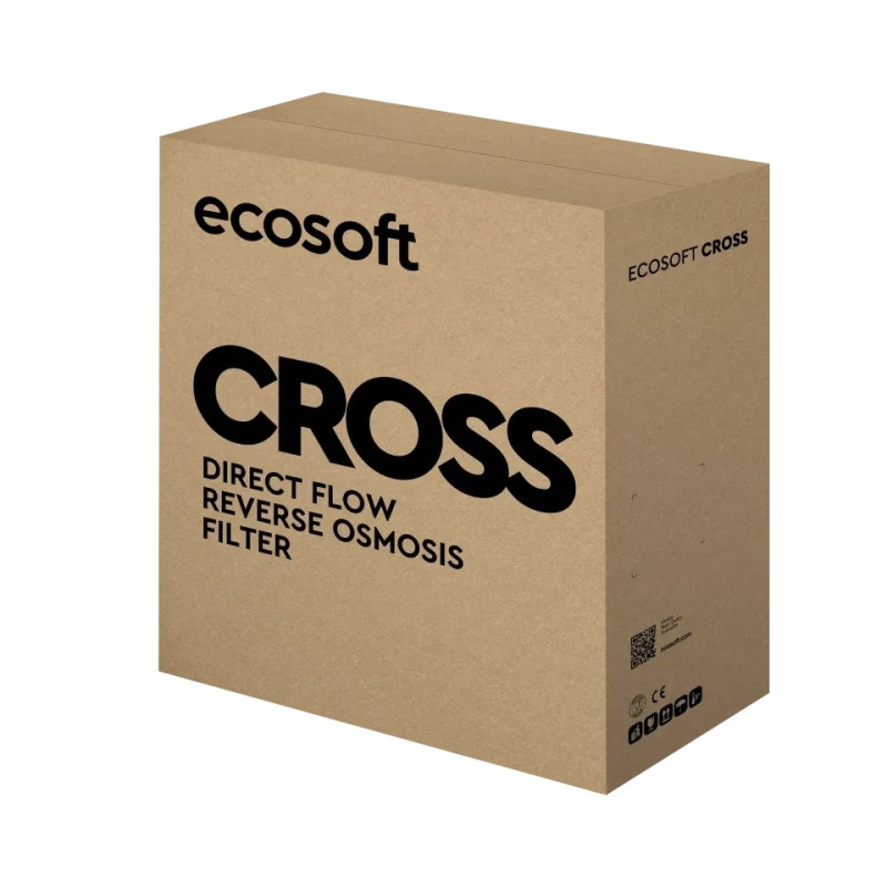 Фільтр зворотного осмосу Ecosoft Cross60, мембрана 400gpd (MO3400PECO)
