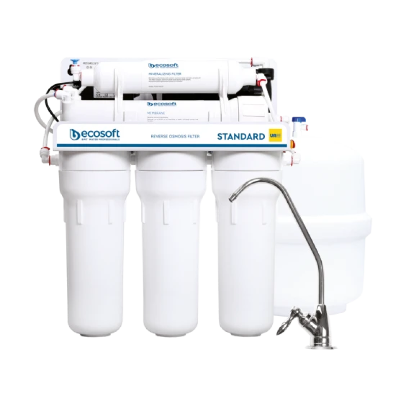 ECOSOFT Фільтр зворотного осмосу Standard PRO з помпою (MO550MPECOSTD)
