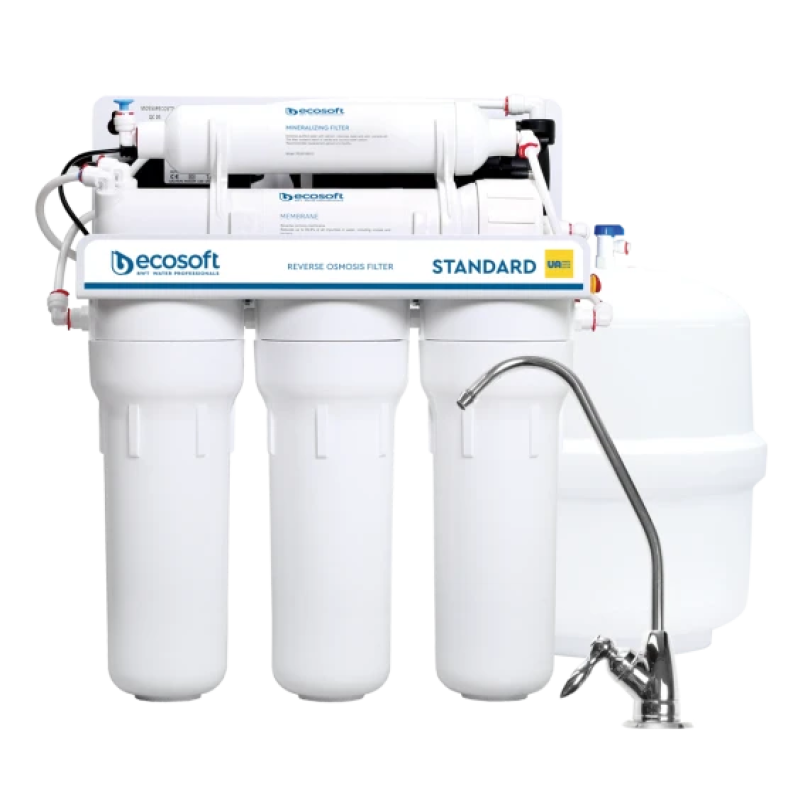 ECOSOFT Фільтр зворотного осмосу Standard PRO з помпою (MO550MPECOSTD)