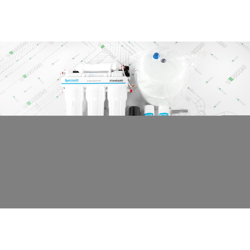ECOSOFT Фільтр зворотного осмосу Standard з помпою (MO550PECOSTD)