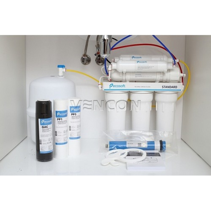 ECOSOFT Фільтр зворотного осмосу Standard з мінералізатором (MO650MECOSTD)
