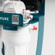 Фільтр зворотного осмосу Ecosoft P'URE Balance з помпою на станині, мембрана 75gpd DuPont, картридж Balance збагачує воду кальцієм і магнієм, дренаж 1:1 (MO675MBALPSECO)