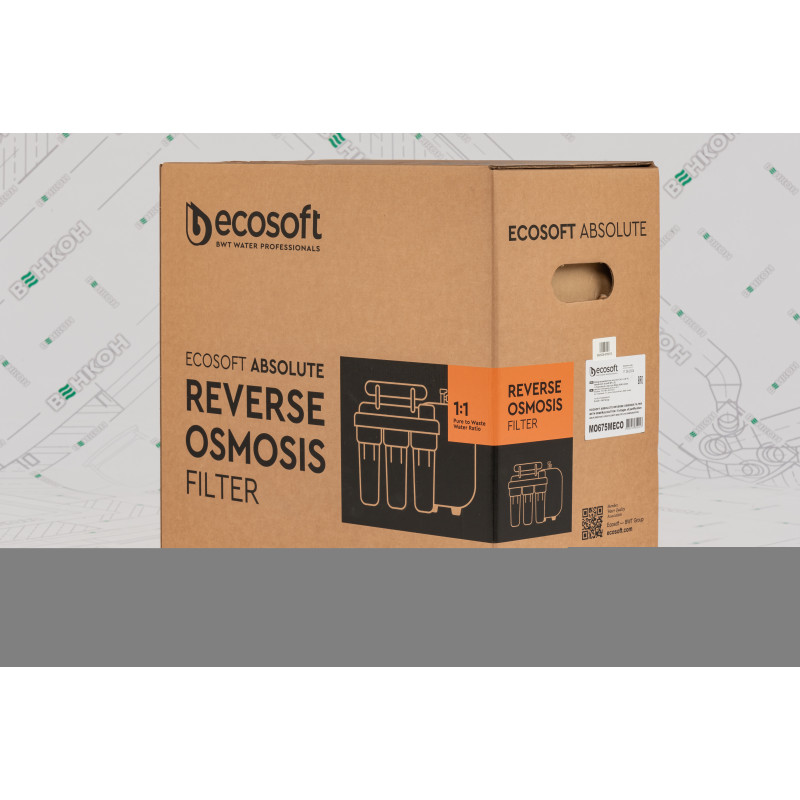 ECOSOFT Фільтр зворотного осмосу Absolute з мінералізатором (MO675MECO)