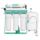 Фільтр зворотного осмосу Ecosoft P’URE AQUACALCIUM Mint з помпою на станині, мембрана 75gpd DuPont, картридж AquaCalcium збагачує мінералами, дренаж 1:1 (MO675PSMACECO)